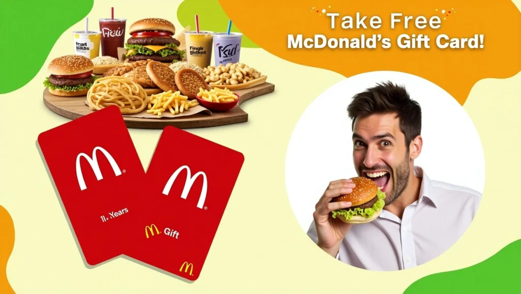 McDonald’s Gift Card Giveaway 2025: Top Ways to Get Free Food Today!