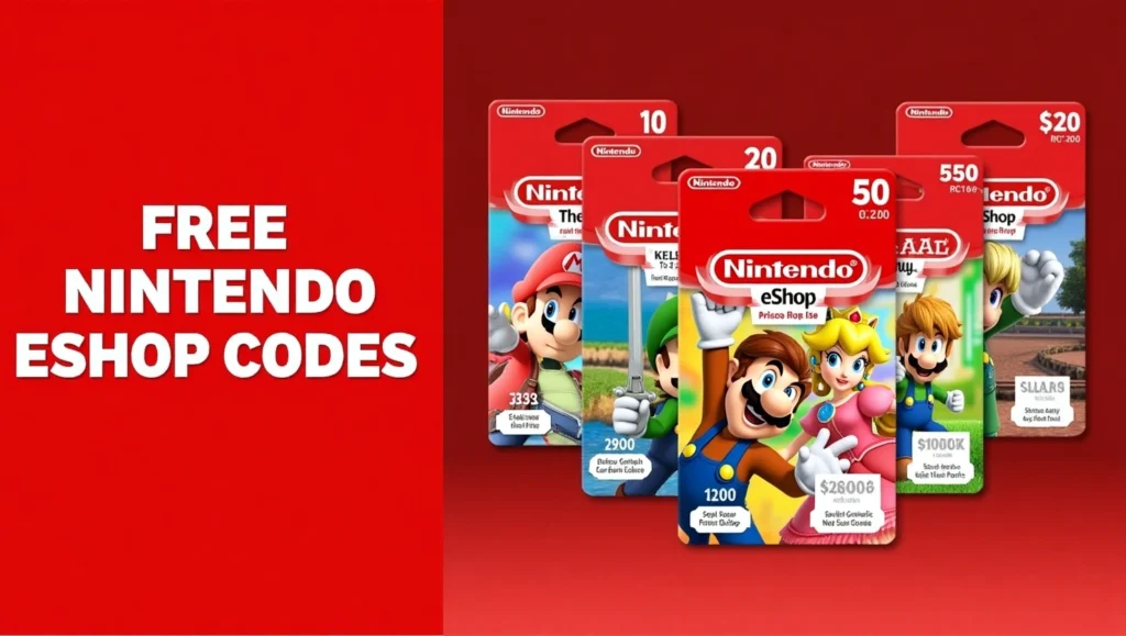 Nintendo Gift card