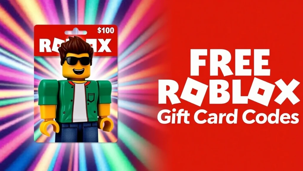 Roblox Gift Card Giveaway 2025 – Join Now and Claim Your Free Robux